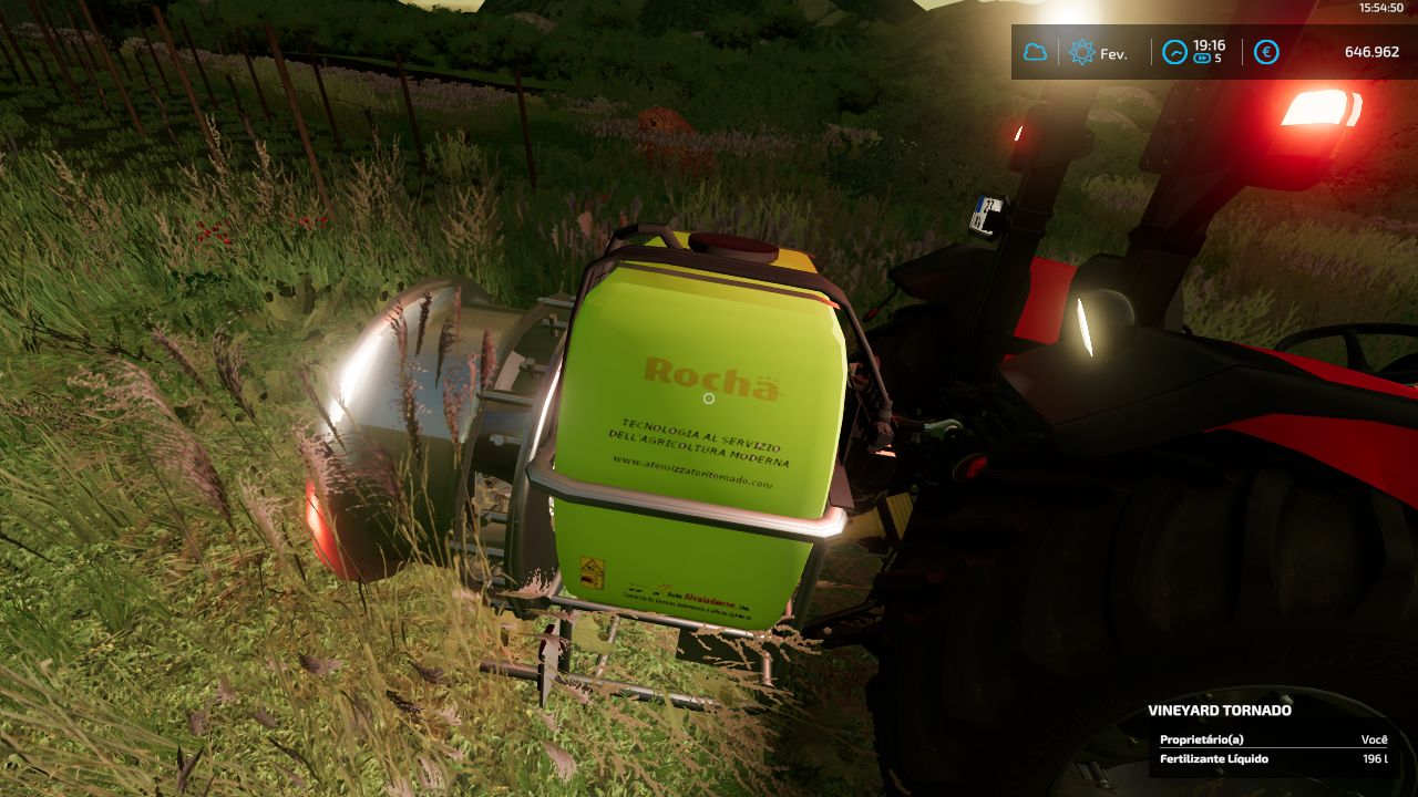 Rocha and Lena sprayers