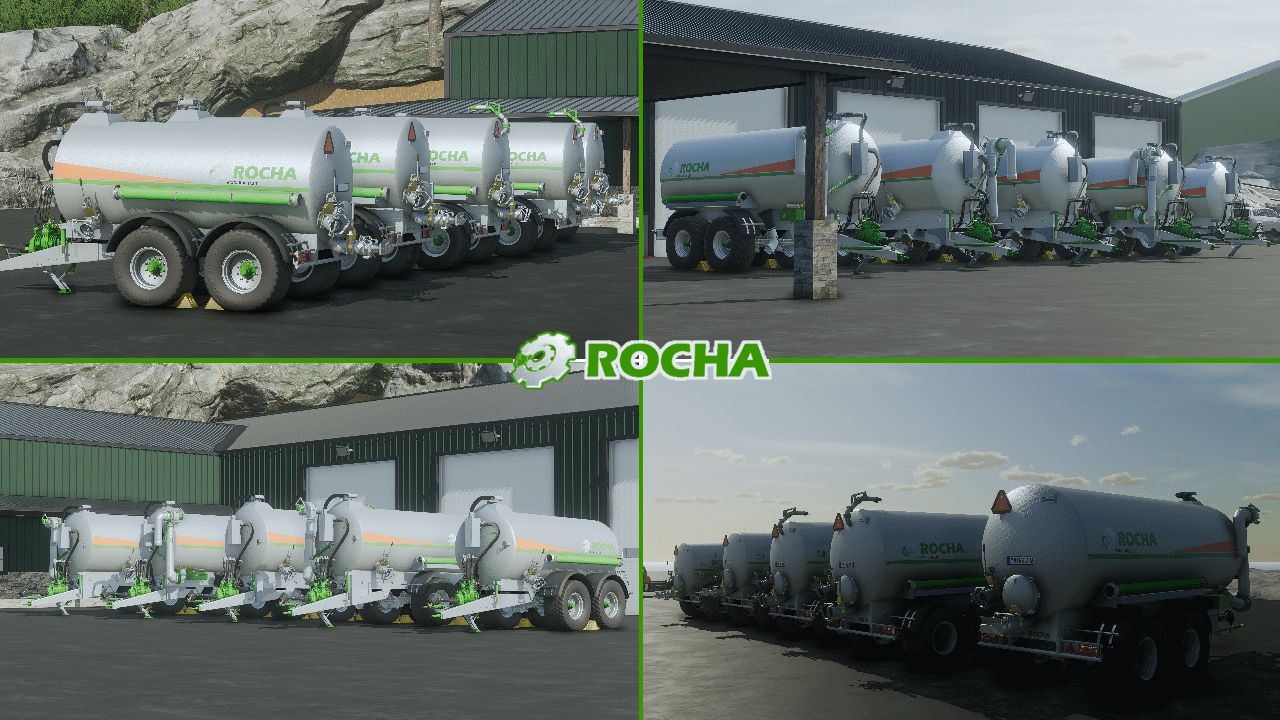 Rocha Medium Slurry Tanks Pack