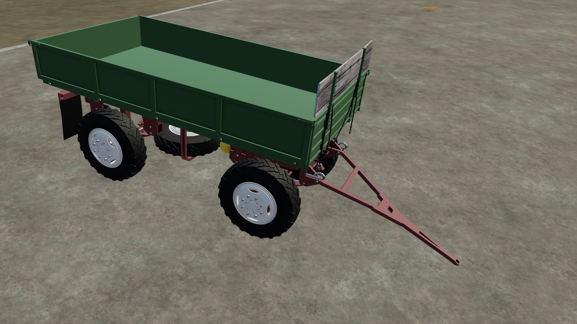 Romanian agricultural trailer 5 tons
