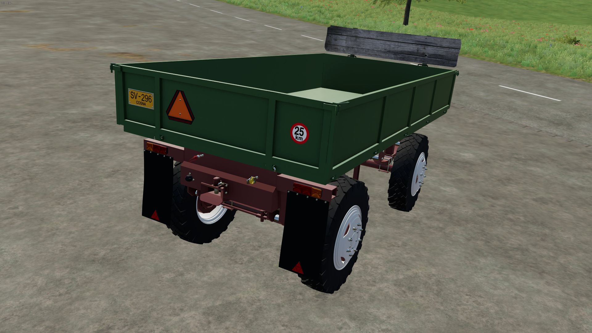 Romanian agricultural trailer 5 tons