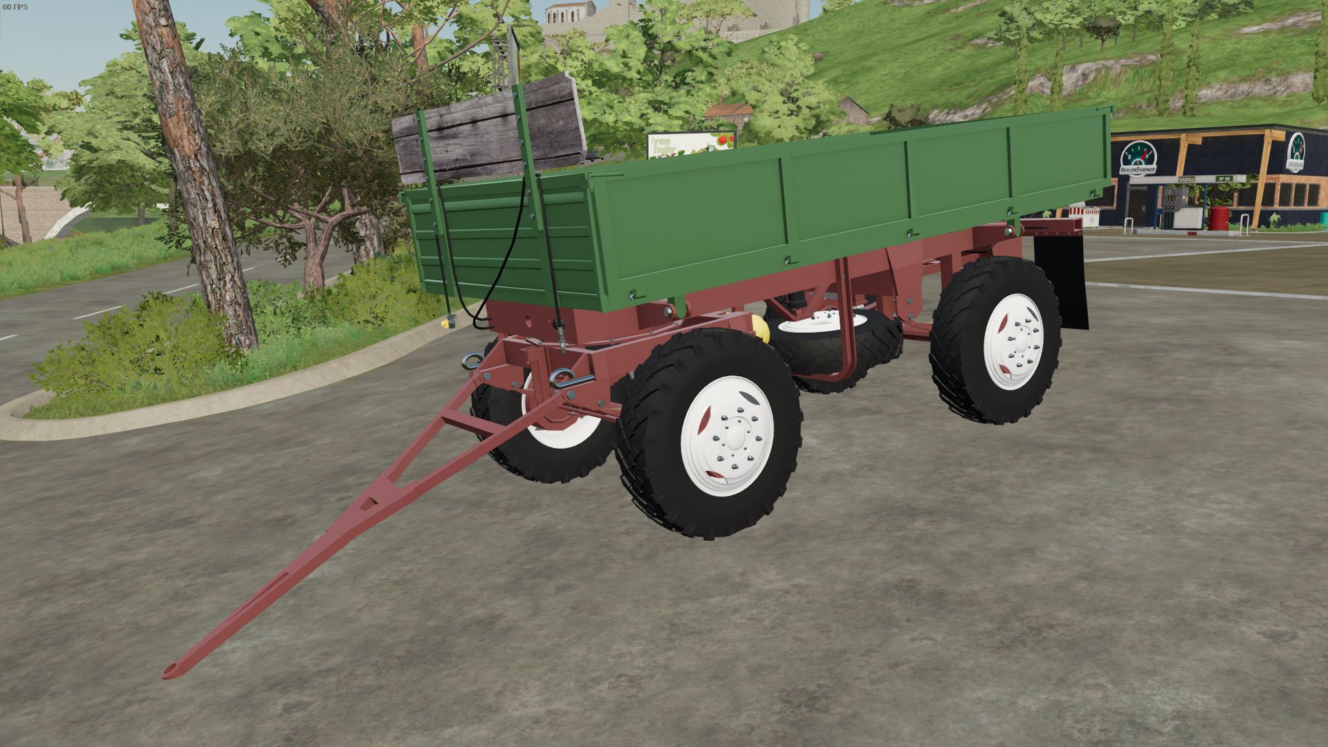 Romanian agricultural trailer 5 tons