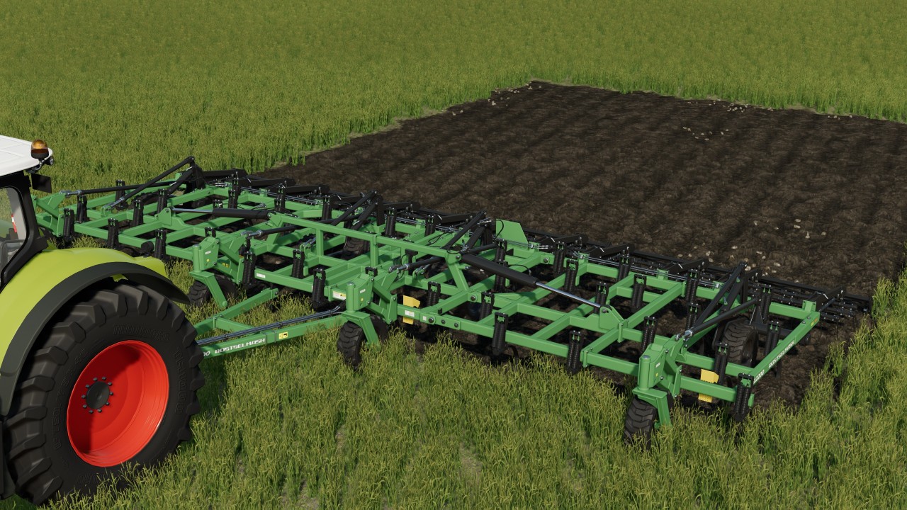 Rostelmash K-12200 cultivator with plow function