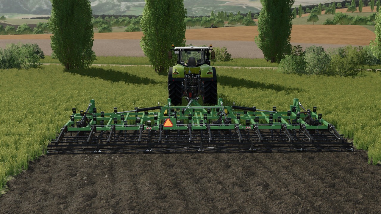 Rostelmash K-12200 cultivator with plow function