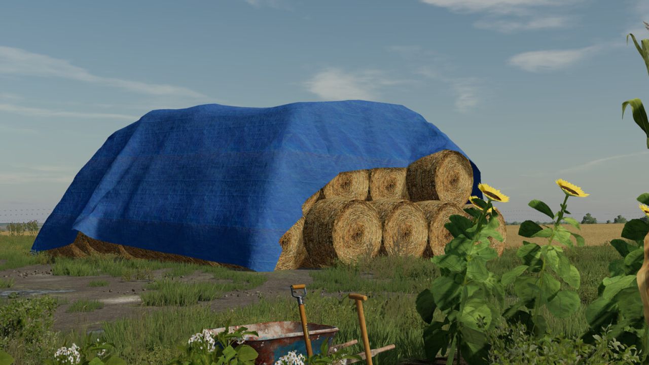 Round Bale Stack (Prefab*)