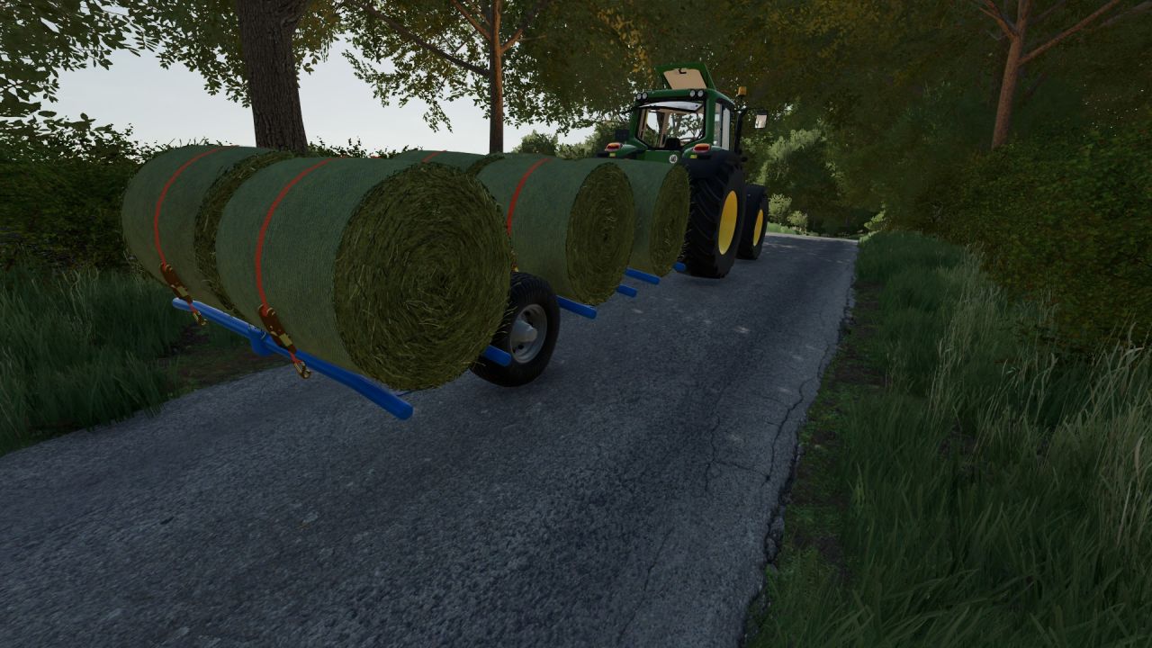 Round Bale Trailer