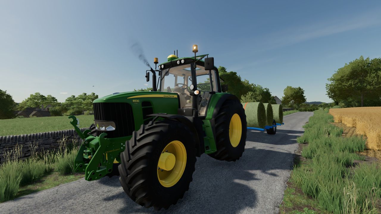 Round Bale Trailer