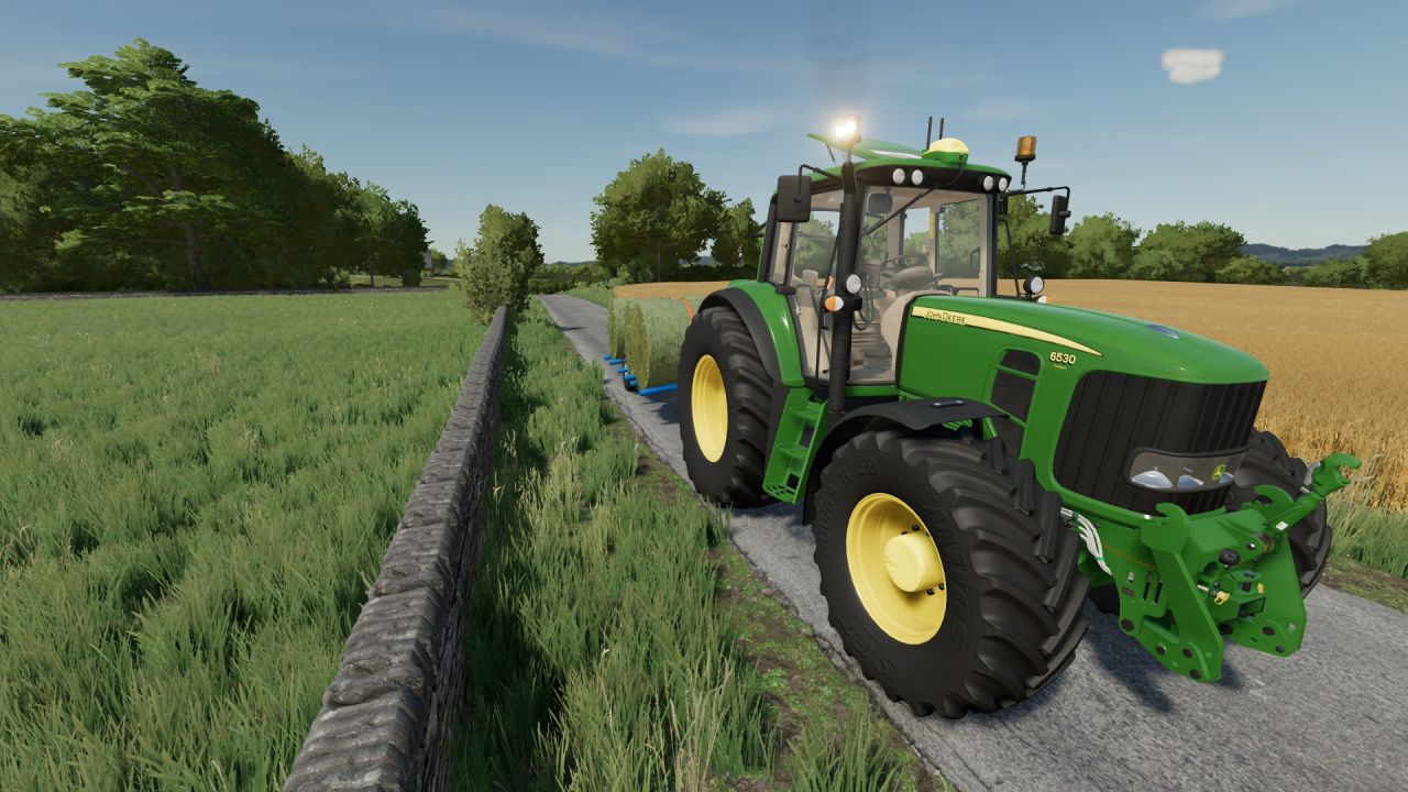 Round Bale Trailer
