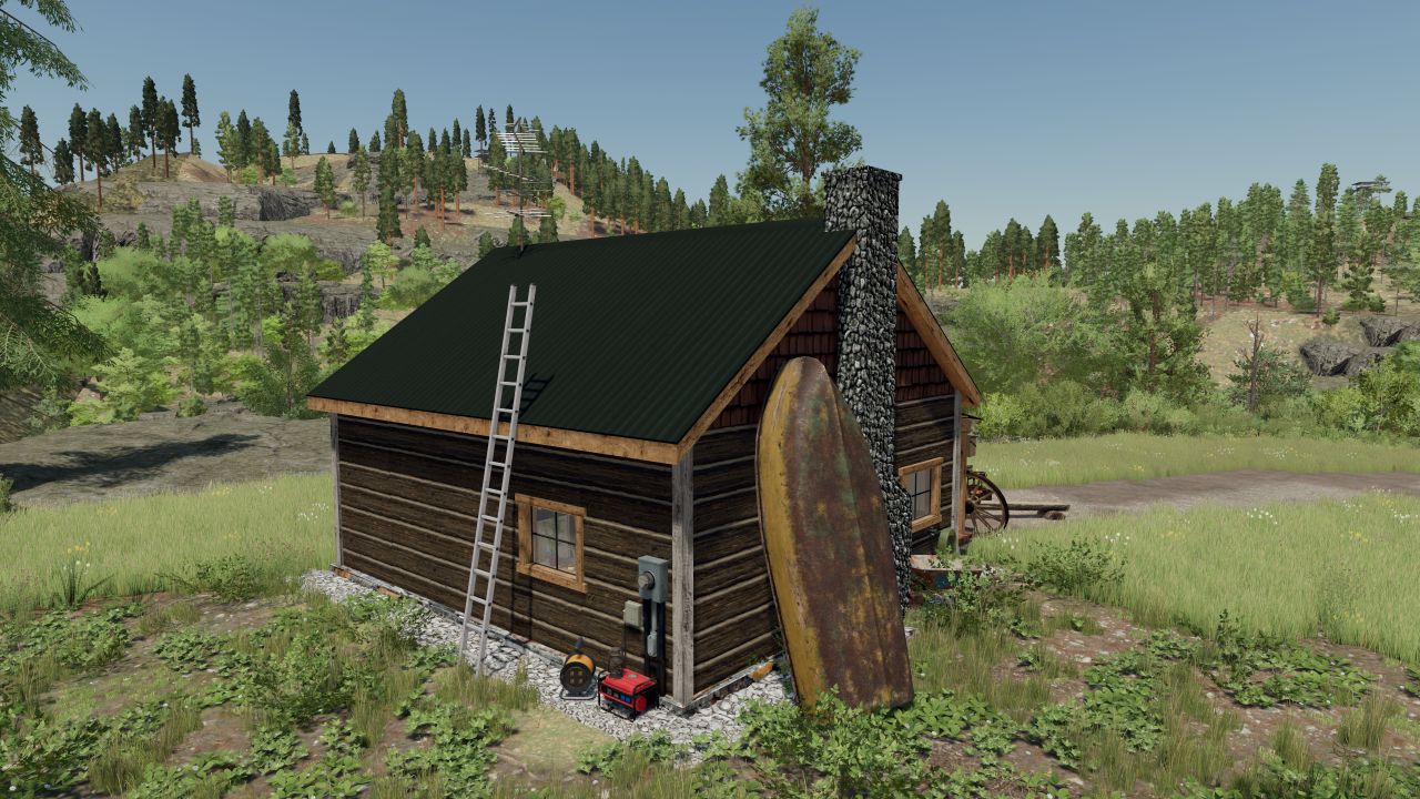 Rustykalna kabina