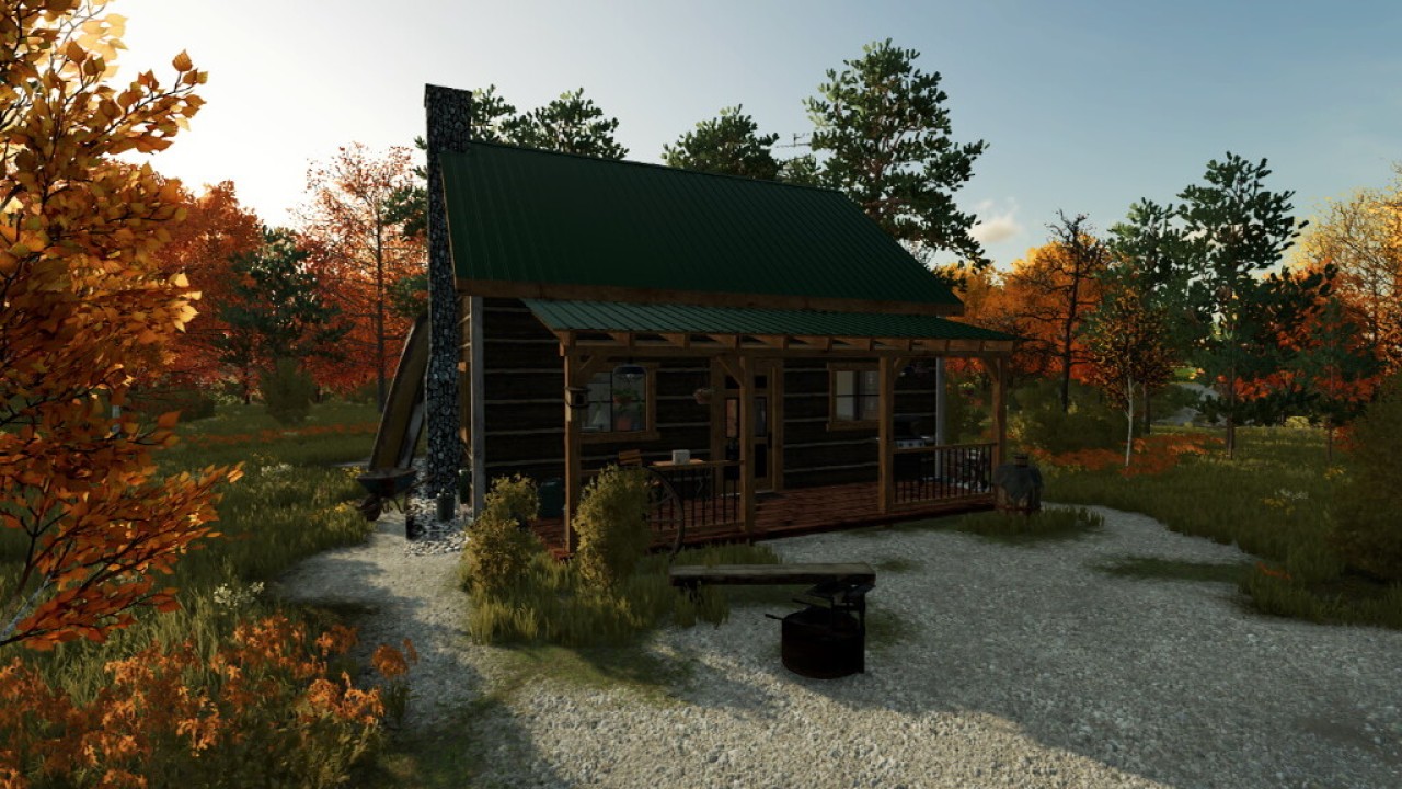 Rustikale Hütte