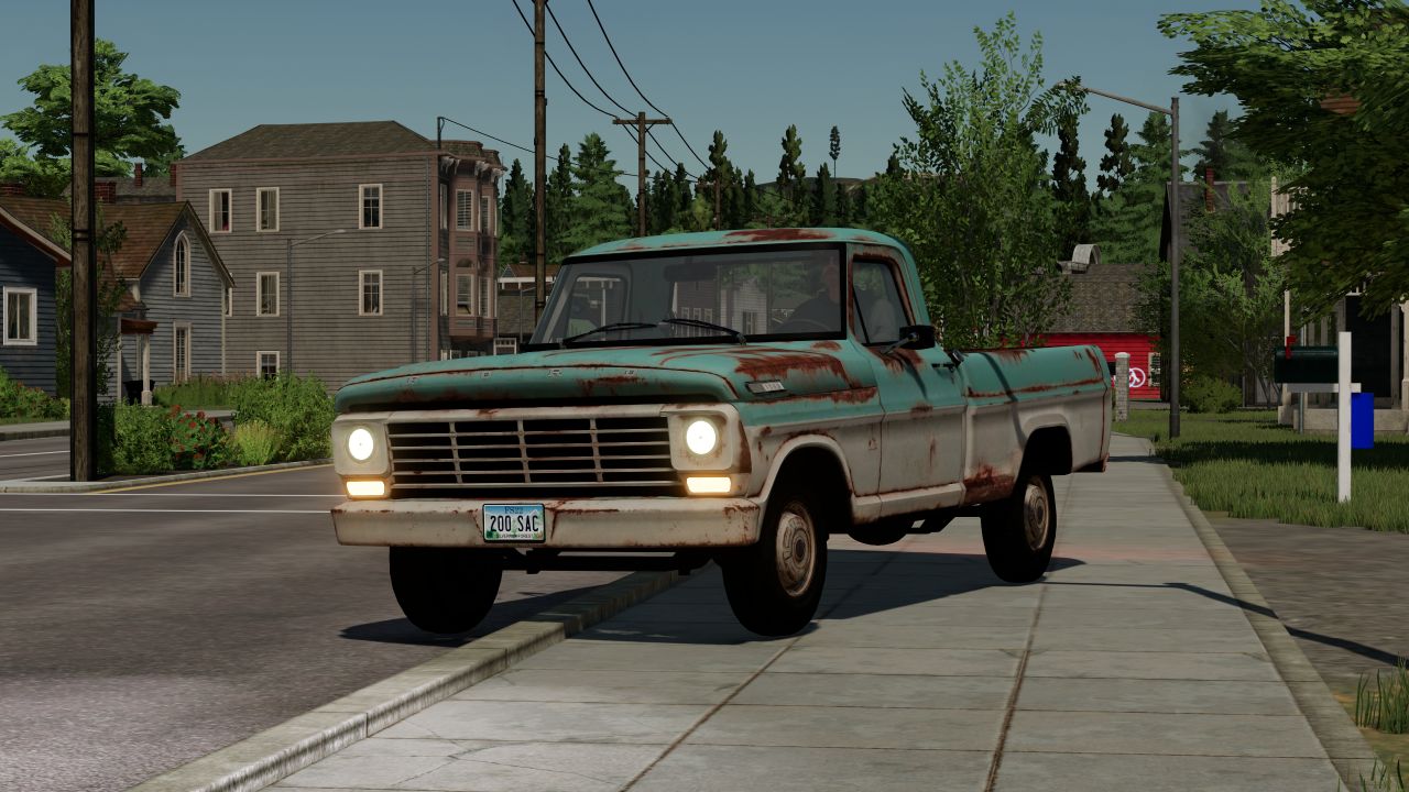 Rusty 1967 Ford Pickup