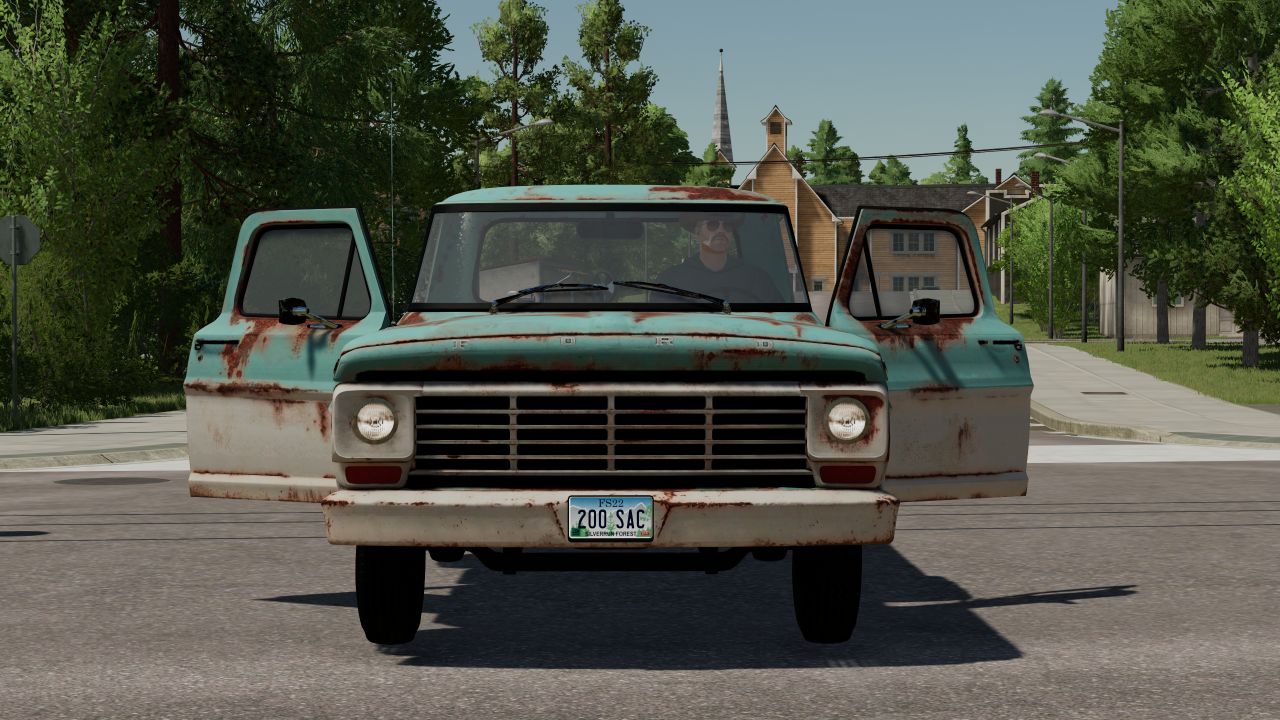 Rusty 1967 Ford Pickup