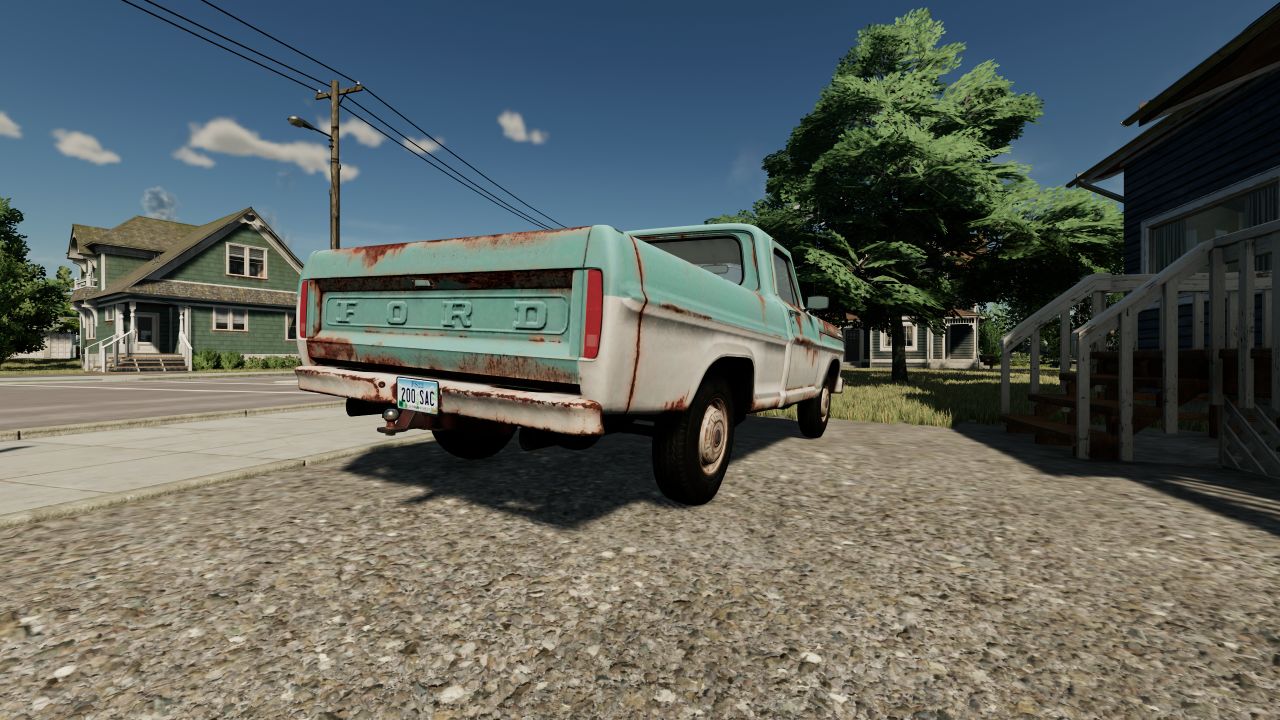 Rusty 1967 Ford Pickup