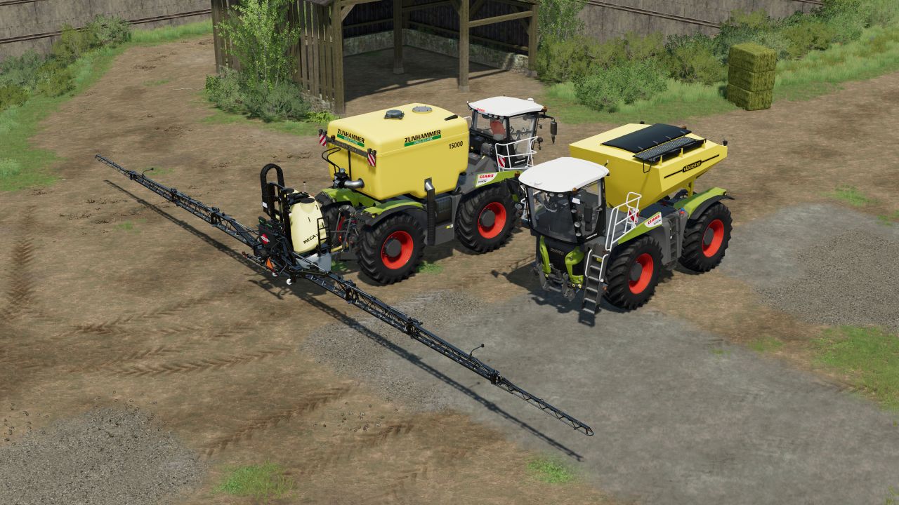 Saddle Trac tank package for the Claas Saddle Trac 4200