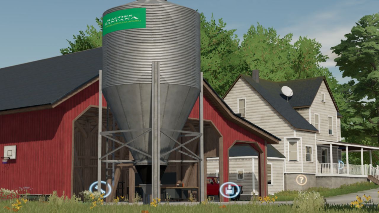 Silos paszowy Santana