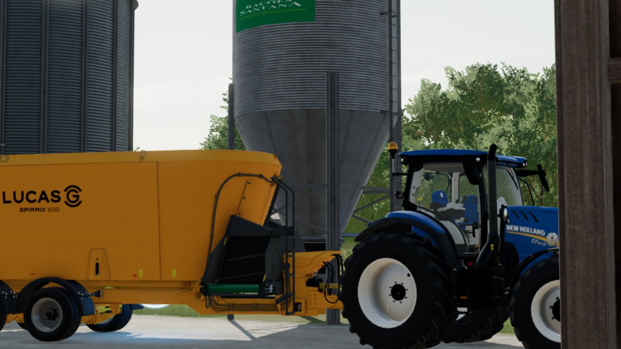 Silos paszowy Santana