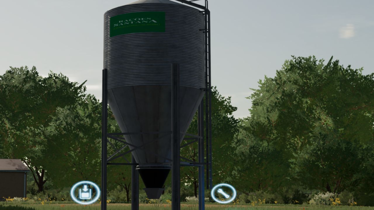 Silo de pienso Santana