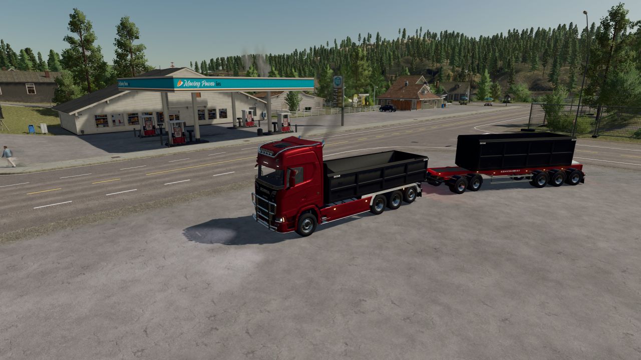 Camión volquete casete Scania