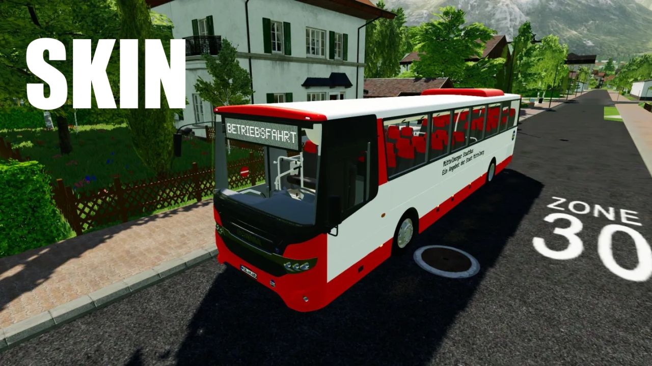 Bus Scania Interlink LD 2015 de la société de transport Mittelberg