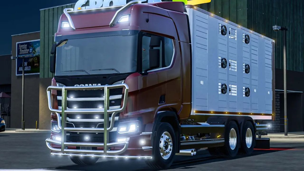 Scania R Tiertransporter - Farming Simulator 22 Mods