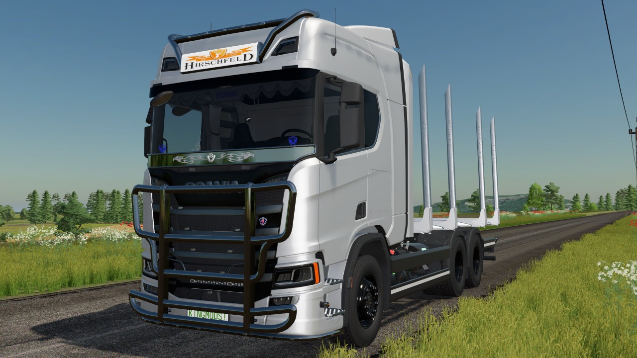 Scania R Transport de bois