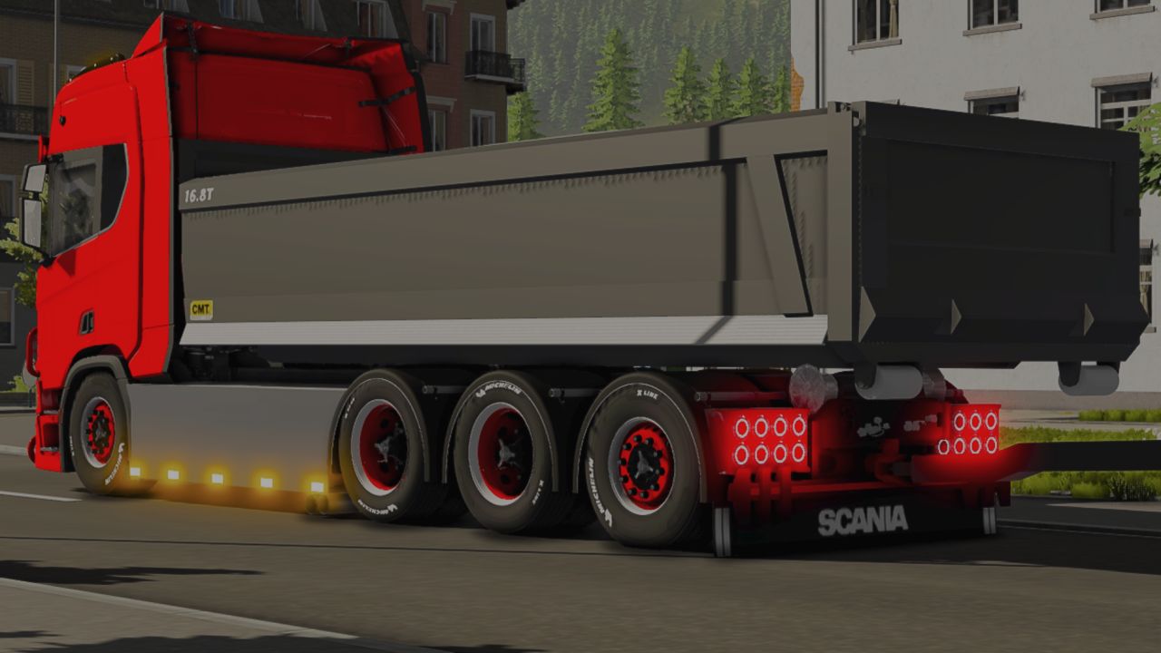 Scania R500 Tridem