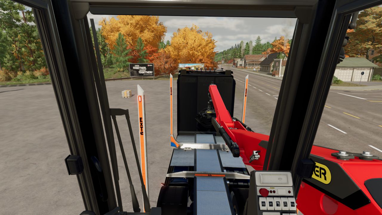 Rimorchio per trasporto legname Scania