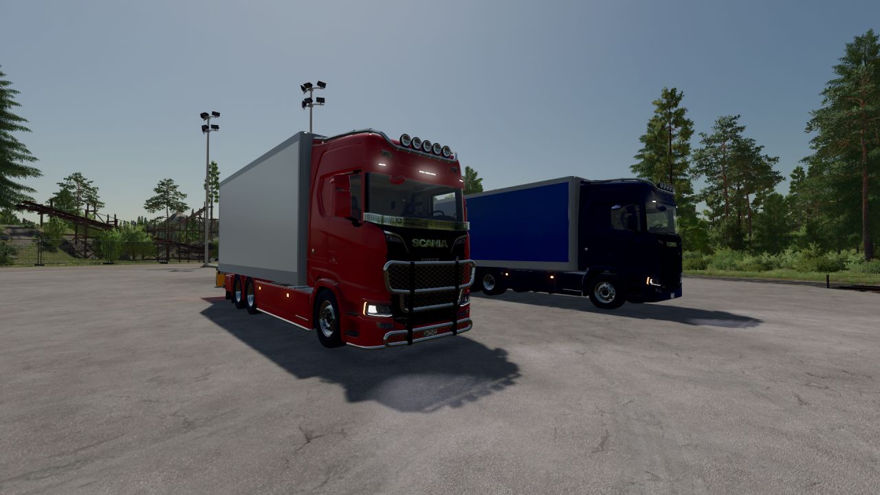 Scania с гидробортом