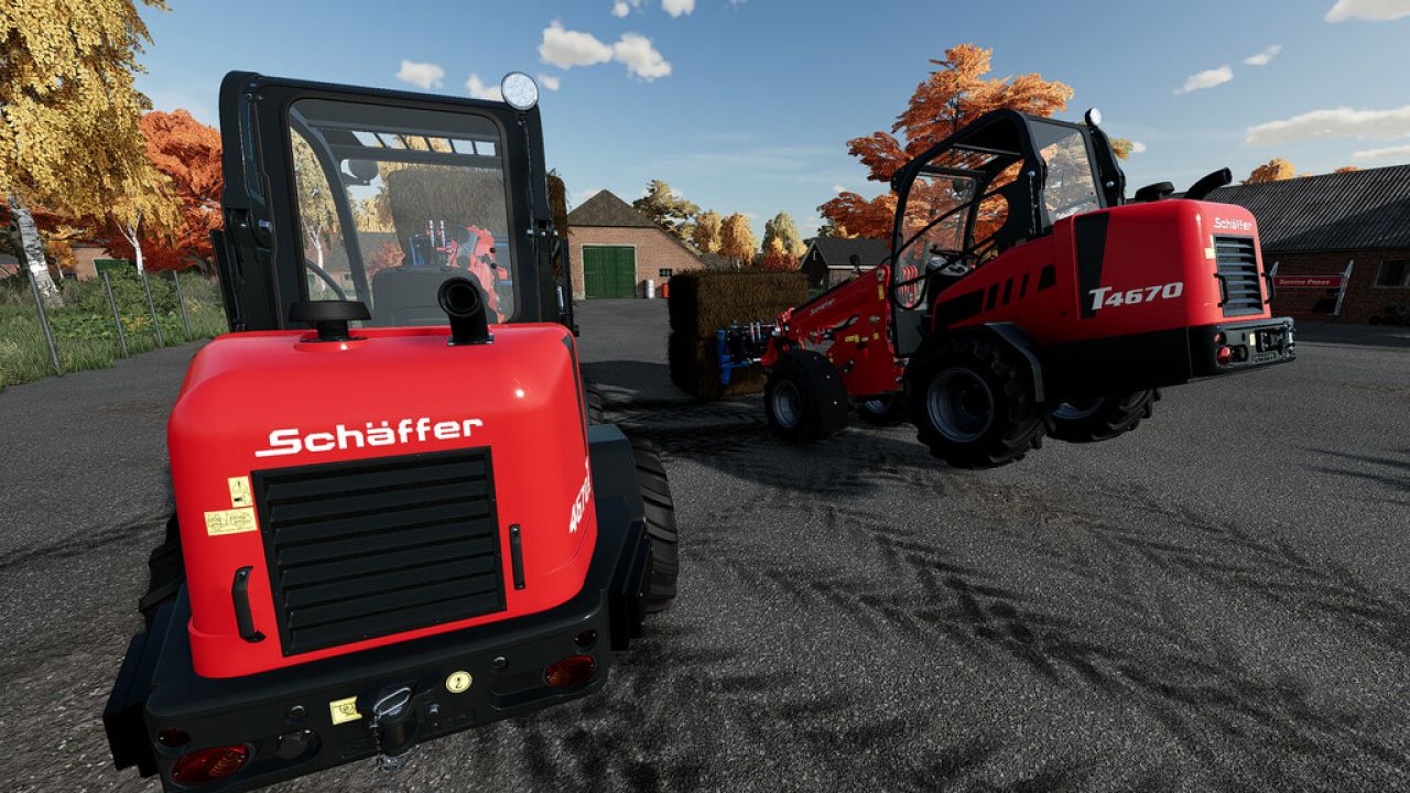 Schäffer 4670T com peso traseiro