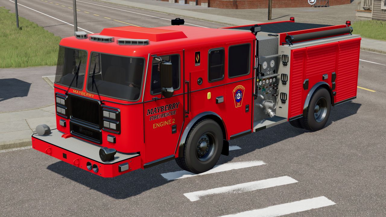 Пожарная машина Сигрейва