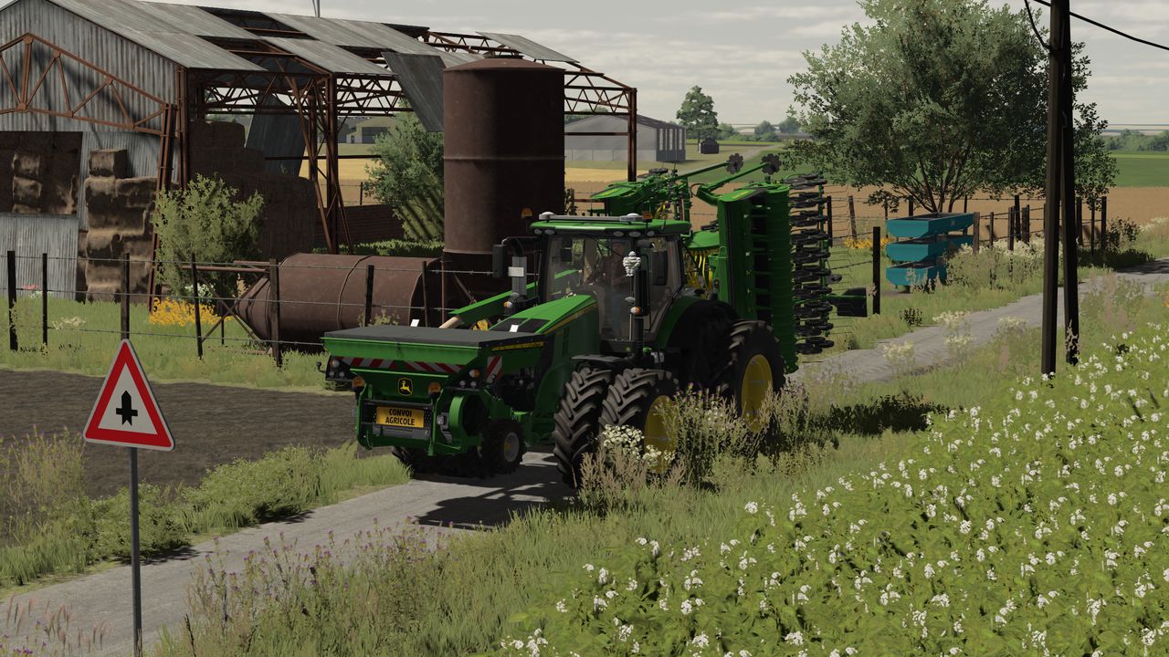 Siewnik + Zbiornik John Deere