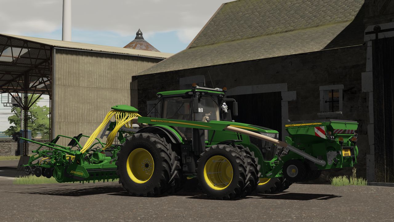 Siewnik + Zbiornik John Deere