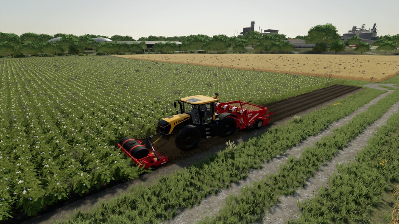 Pack de véhicules de ferme de pommes de terre de semence