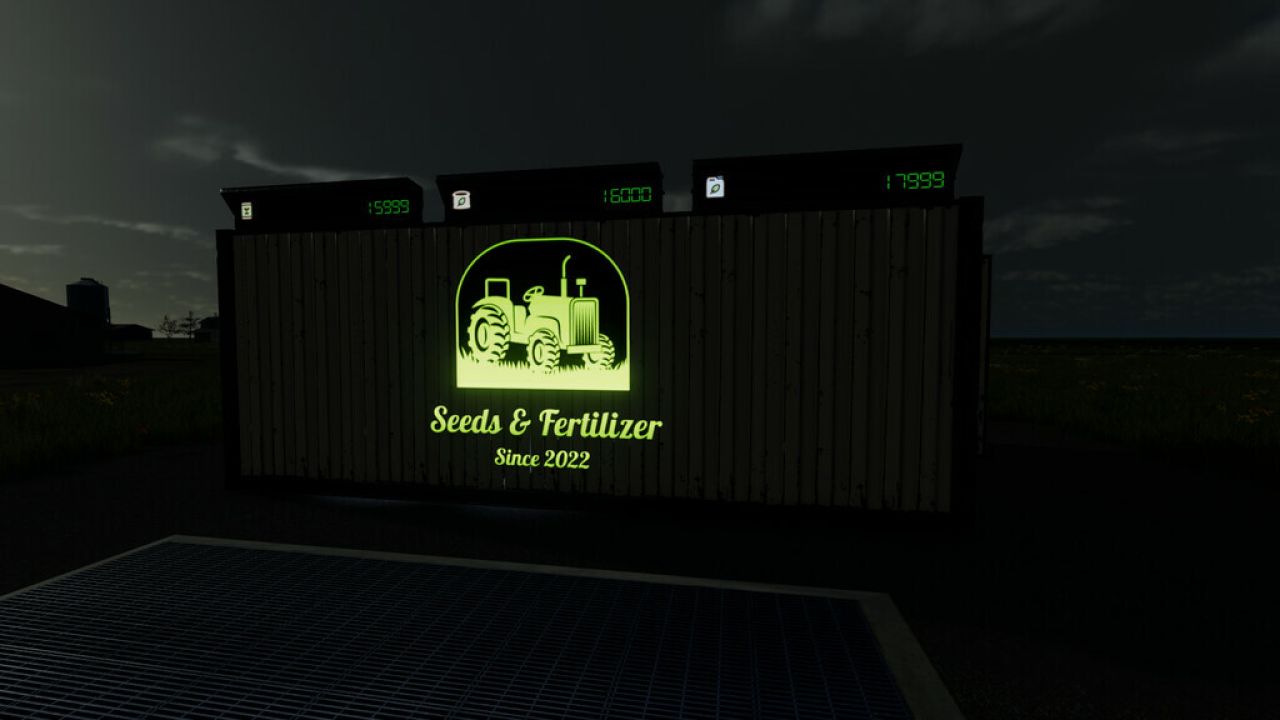 Seeds-Fertilizer Storage