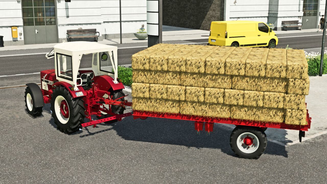 Selfmade Bale Trailer