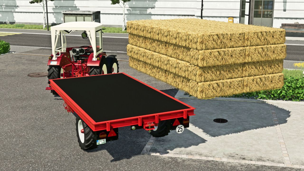 Eigenbau Ballenanhänger
