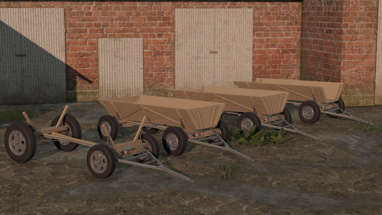 Selfmade Wooden Trailer