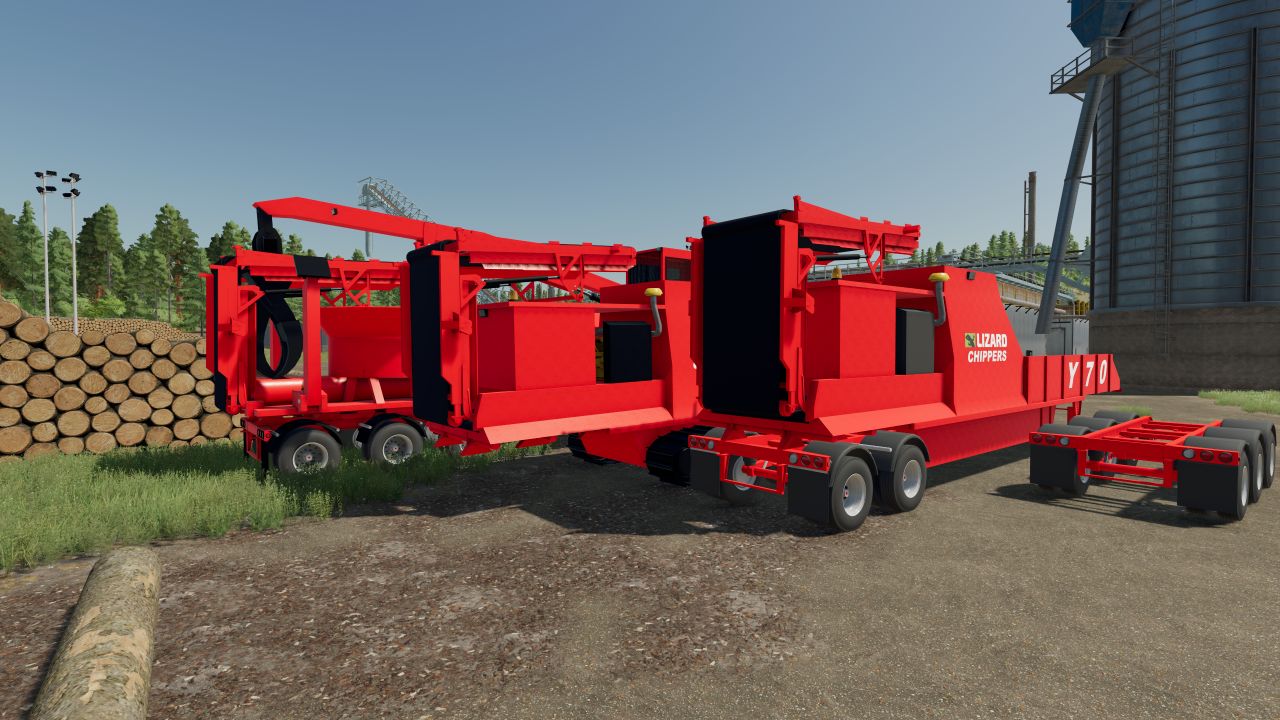 Semi-mounted Chippers