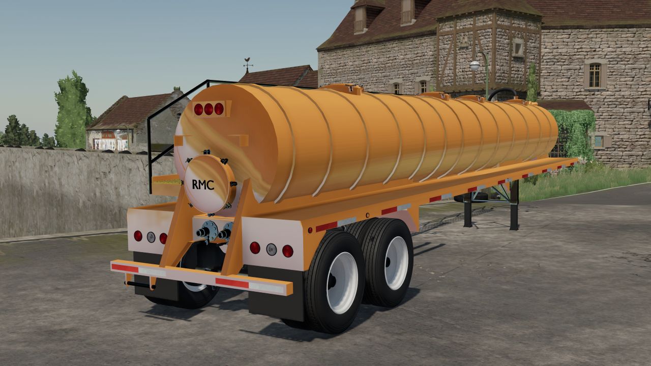 Semi-vac oil tanker