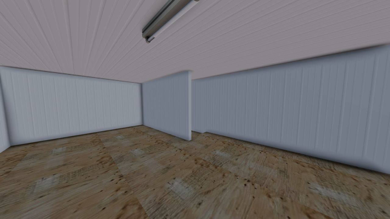 Satz Schuppen mit Werkstatt 56x96