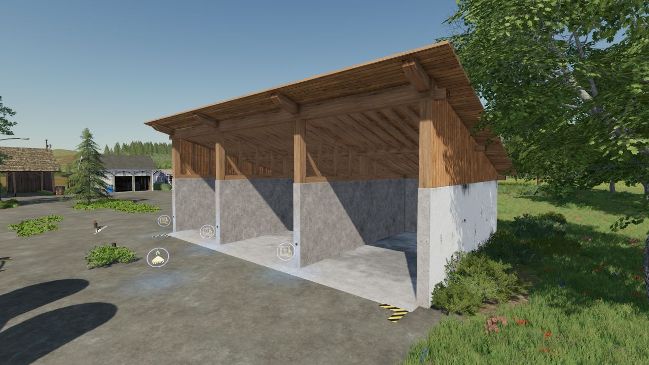 Shed bulk storage Eichenhof