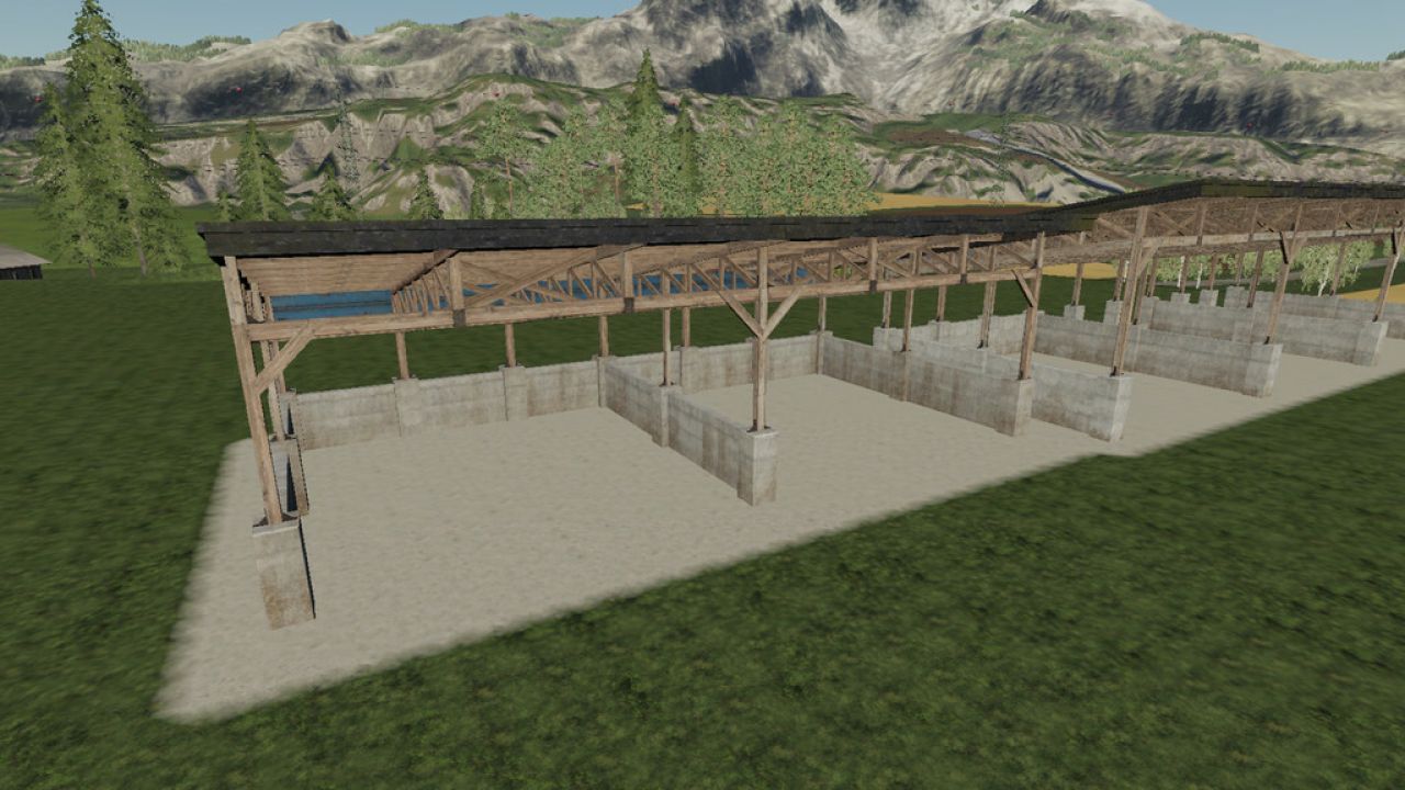 Lagerschuppen Pack