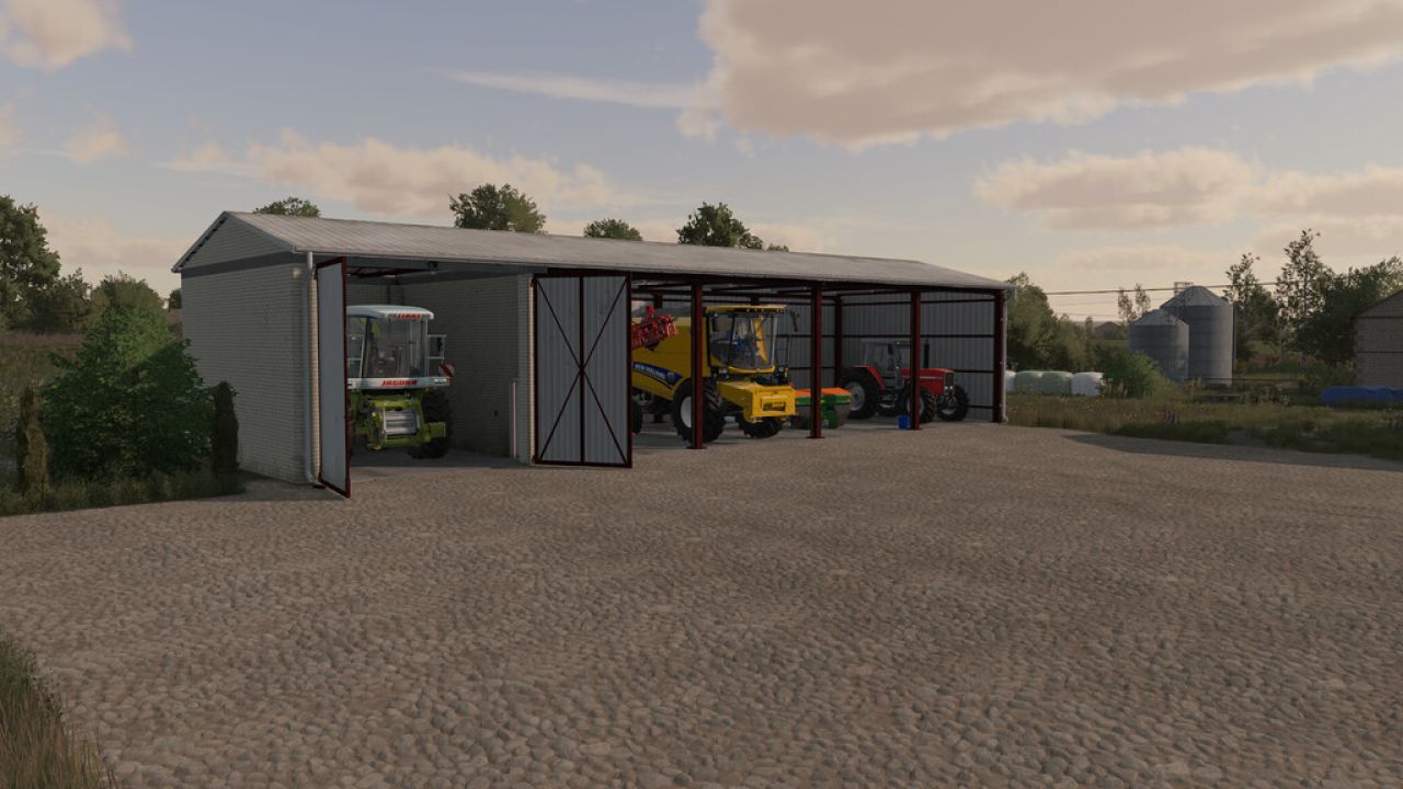 Remise avec garage