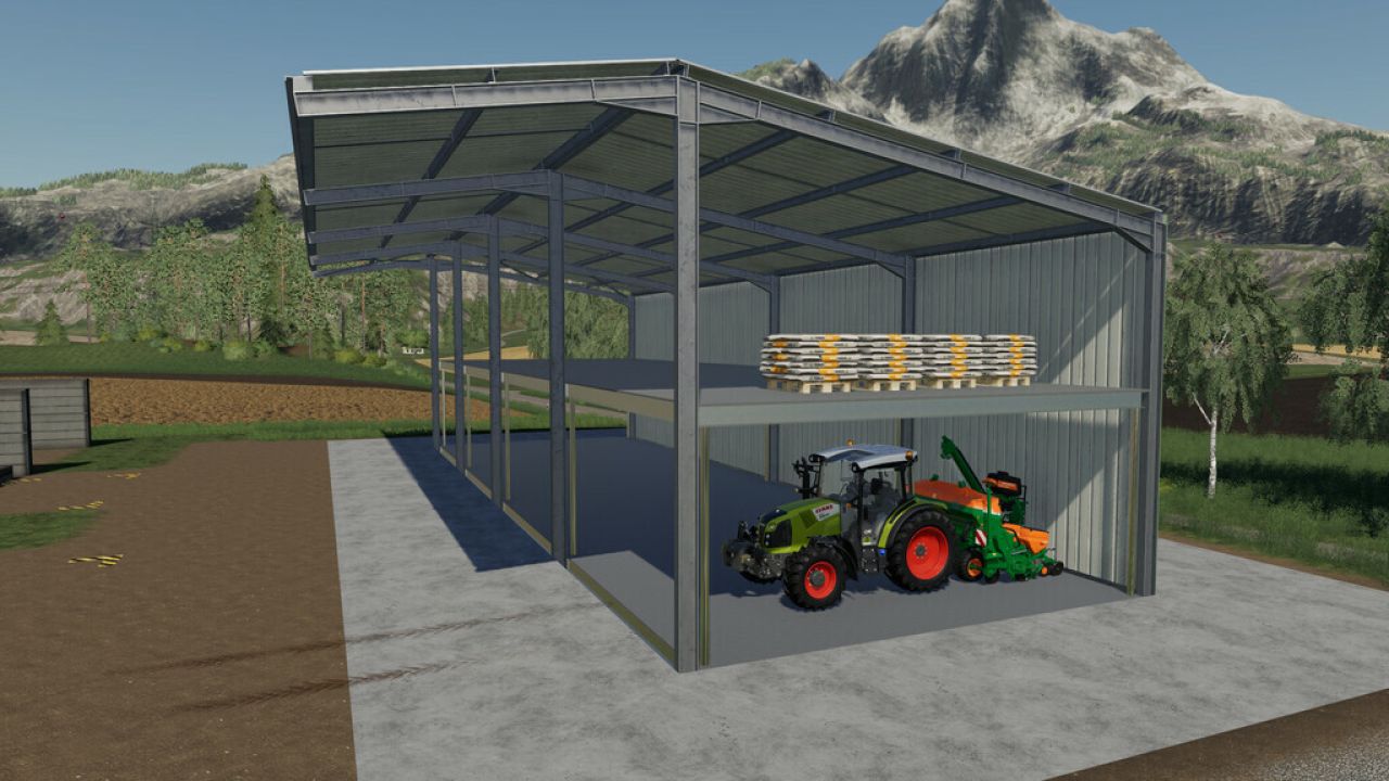 Hangar Avec Commande Hydraulique