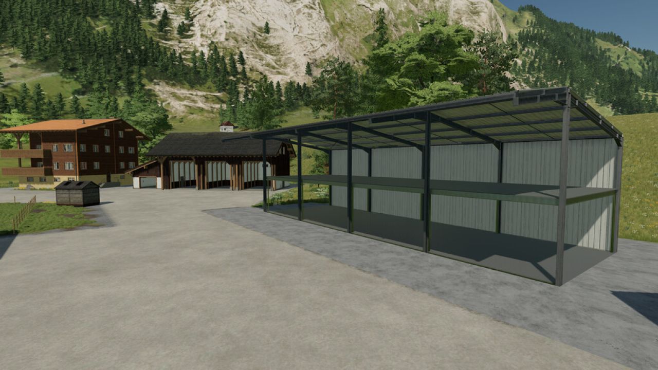 Hangar Avec Commande Hydraulique