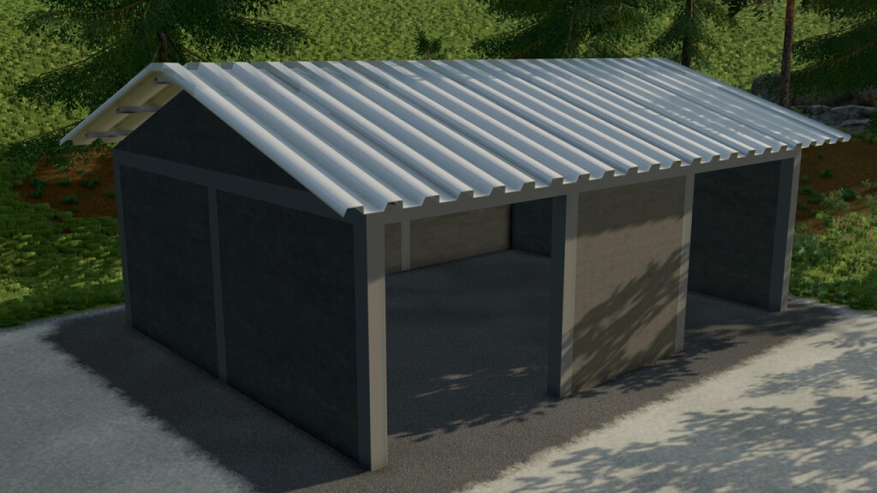 Szopy i pakiet wsparcia dachu (Prefab)