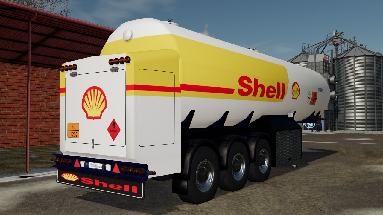 Serbatoio carburante SHELL