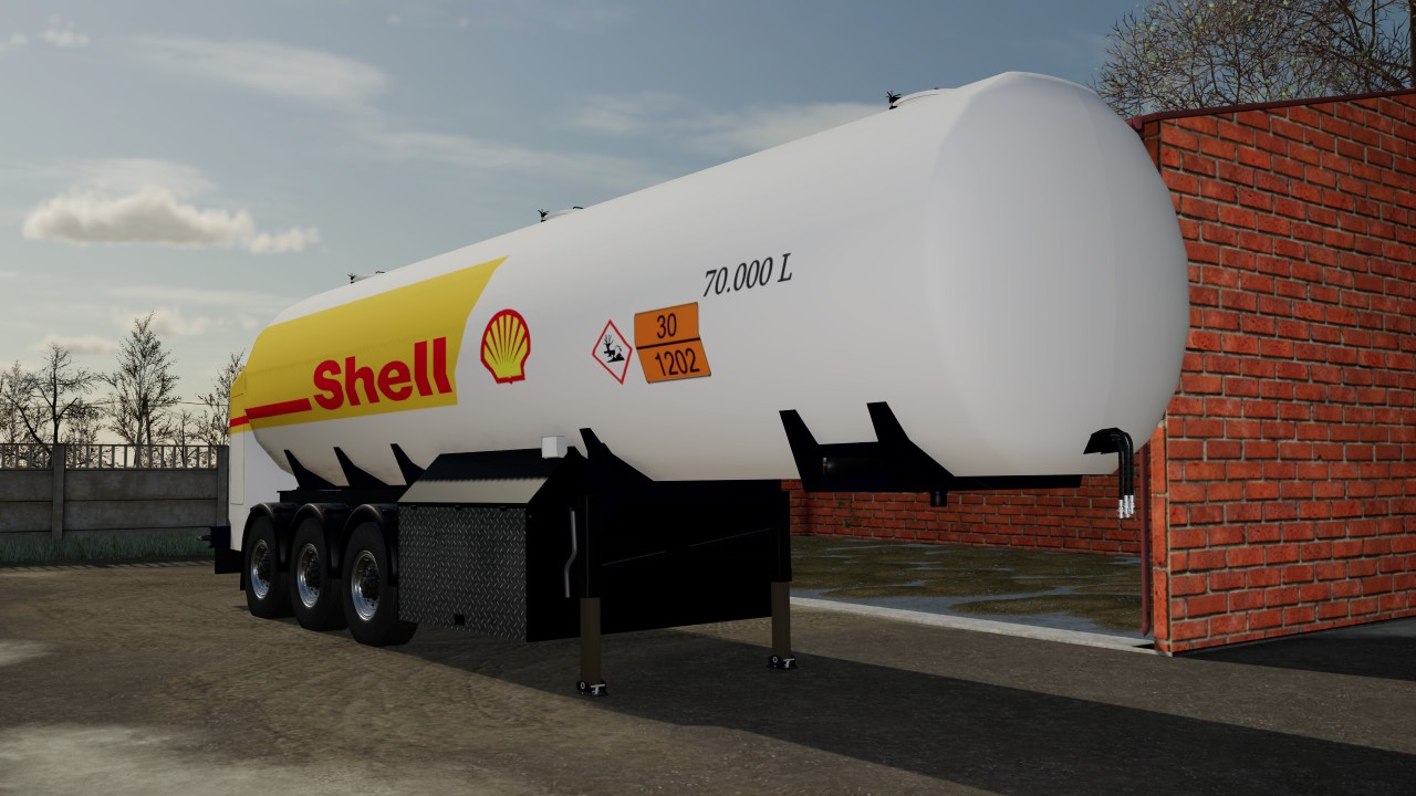 Serbatoio carburante SHELL