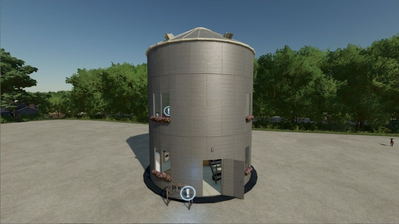 Silo habitável