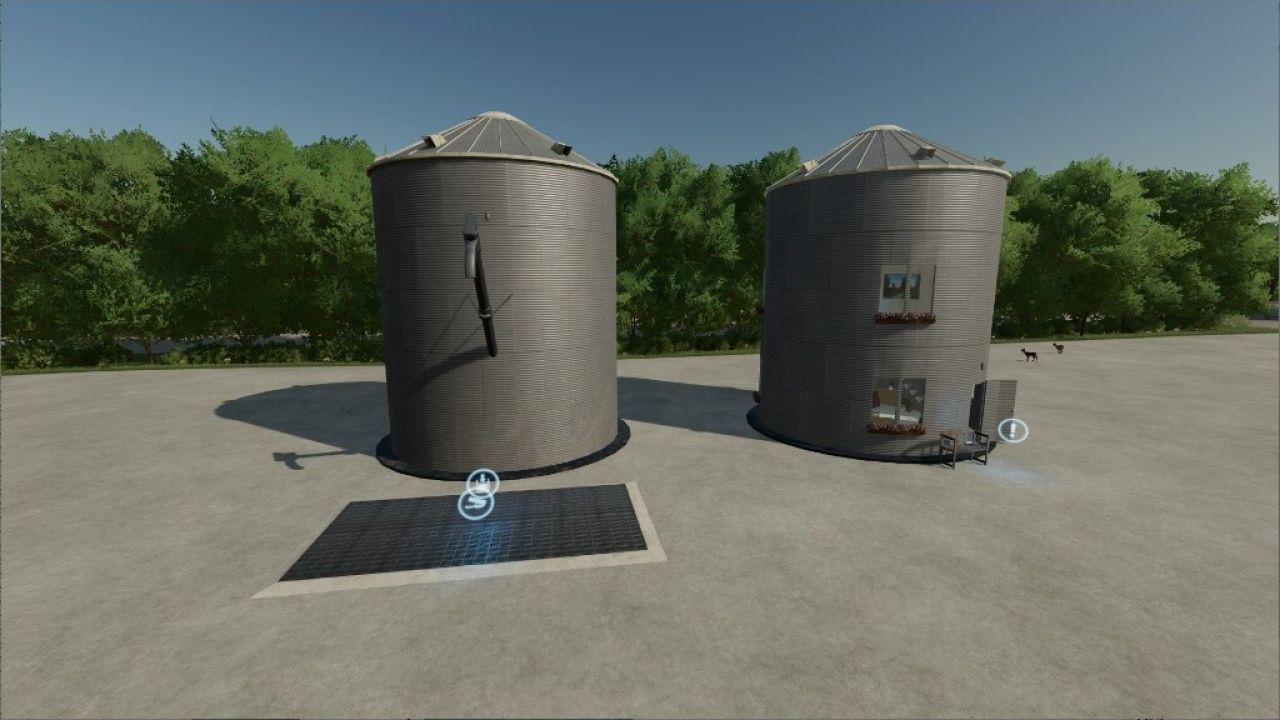 Silo habitable