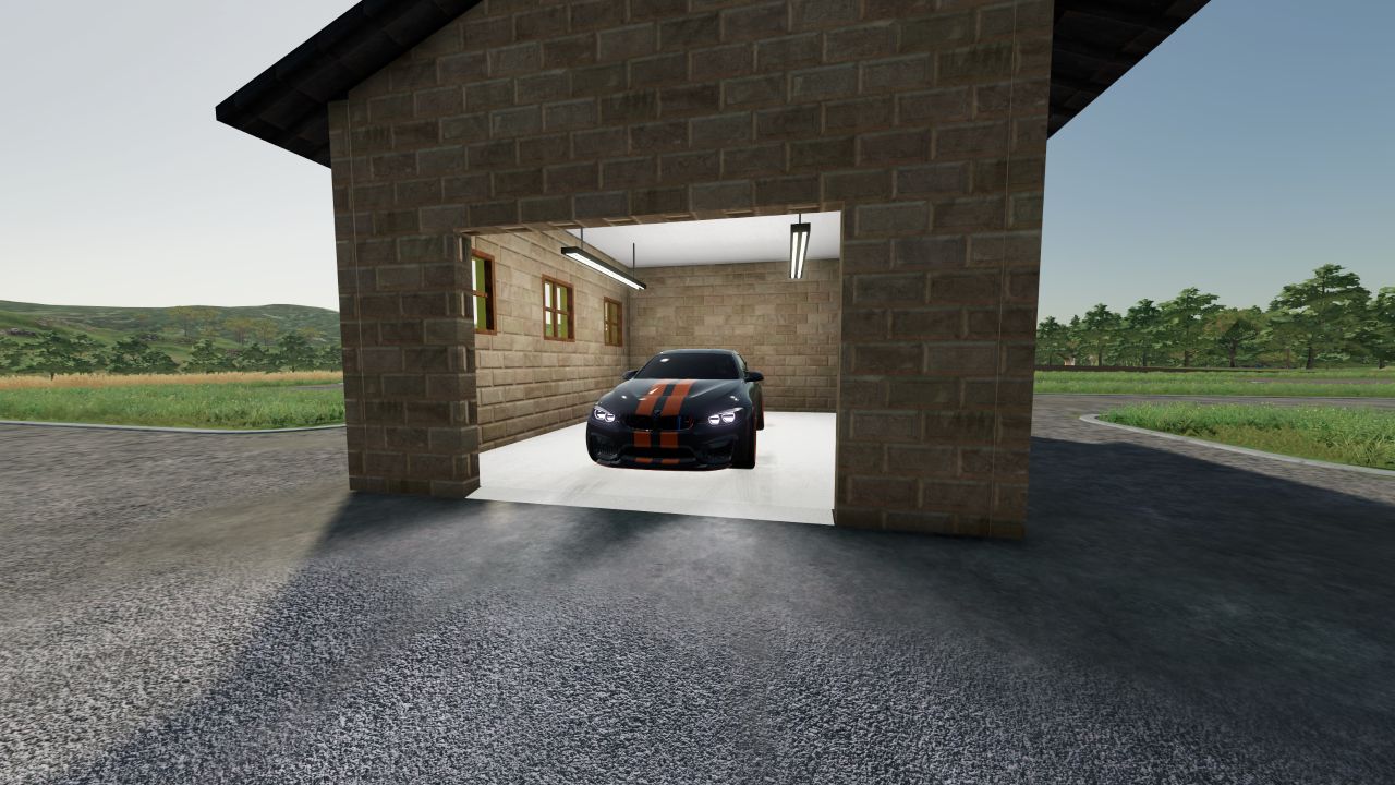 Garaje de coche sencillo